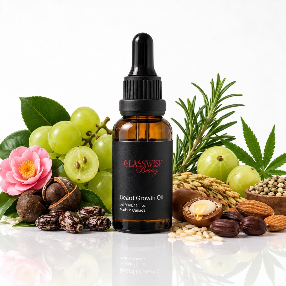 Hemp Infused Beard Growth Oil